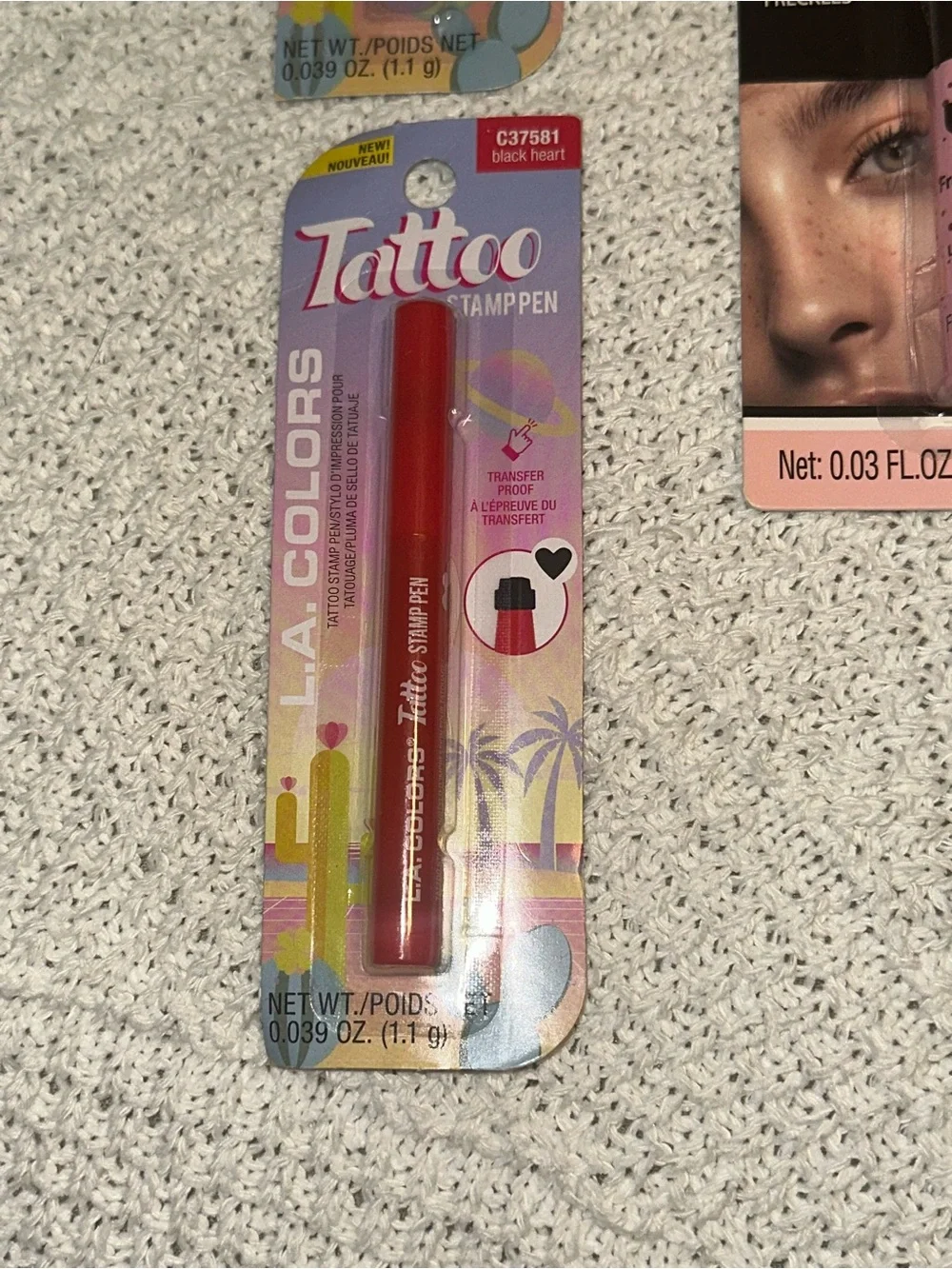 L.A. Colors Tattoo Stamp Pen Set & Freckle Pen